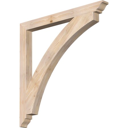 Thorton Traditional Smooth Bracket, Douglas Fir, 3 1/2W X 42D X 42H